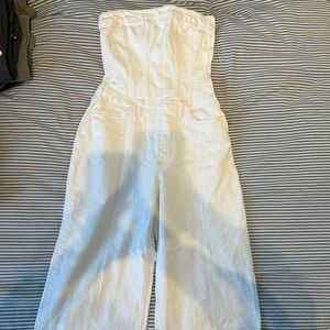 Zara jeans jumpsuit